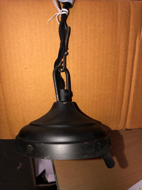 Produktbild Chic Antique Industrielampe Hängelampe, antique Kohle 30cm (E27)
