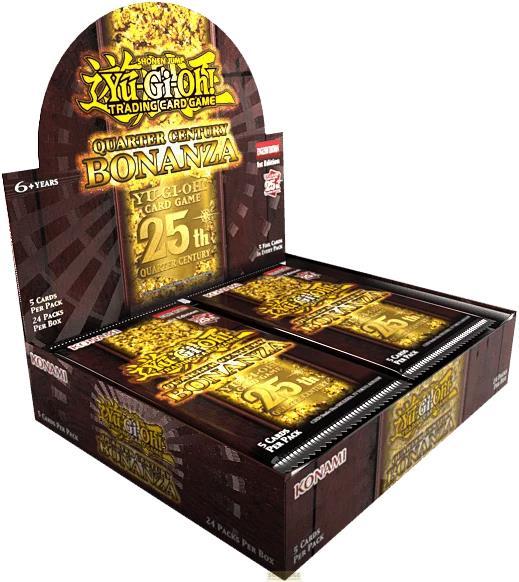 Immagine prodotto Yu-Gi-Oh Booster del Quarter Century Bonanza (Inglese, Display del booster)