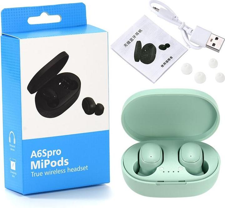 Immagine prodotto PhoneLook A6S Cuffie Bluetooth senza fili con microfono, controllo tattile e custodia di ricarica con (ANC, Senza fili)