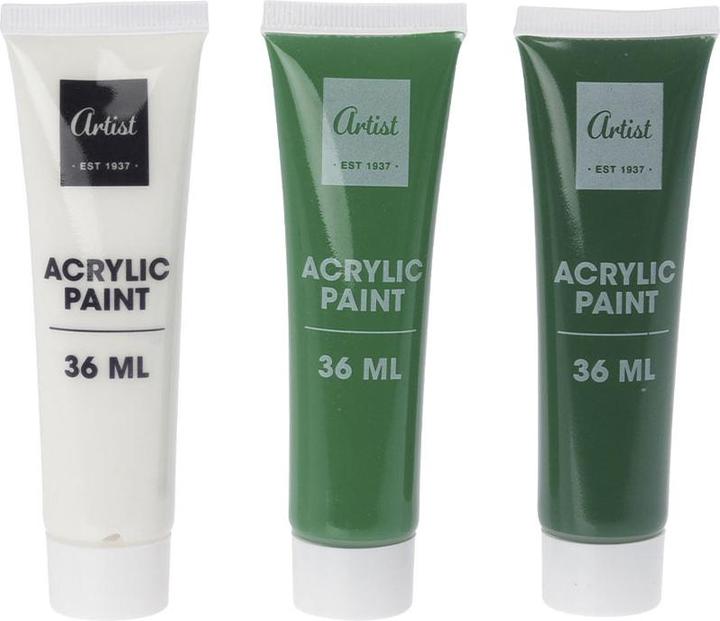 Actual product image Acrylic paint (Multicolor, 576 ml)