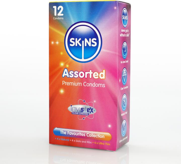 Produktbild Skins Condoms Assorted 12 Pack (12 Stk.)