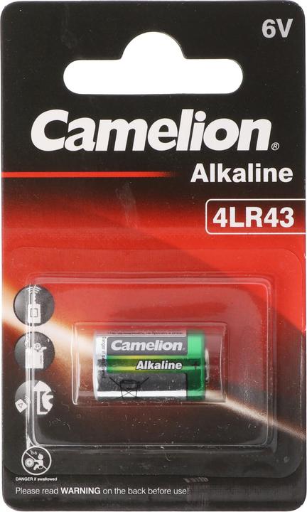 Actual product image AccuCell Battery PX27, 4AG12, 4LR43, 4NR43, EPX27 (1 pcs., AG12, LR43, 80 mAh)