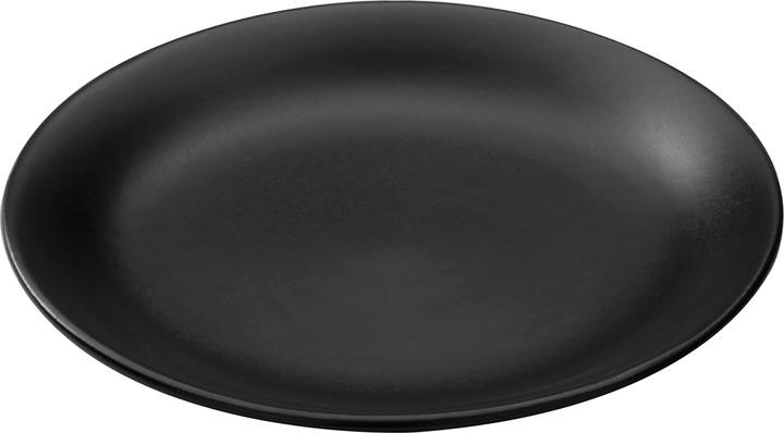 Kuhn Rikon Teller schwarz matt Ø 19 cm