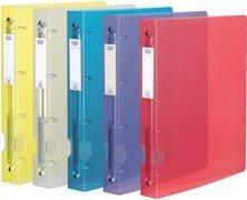 Actual product image Elba Ring binder Hawai landscape format, assorted colours, 2 ring tear mechanism, for DIN A5, made of (A5, 30 mm, 10 Piece)