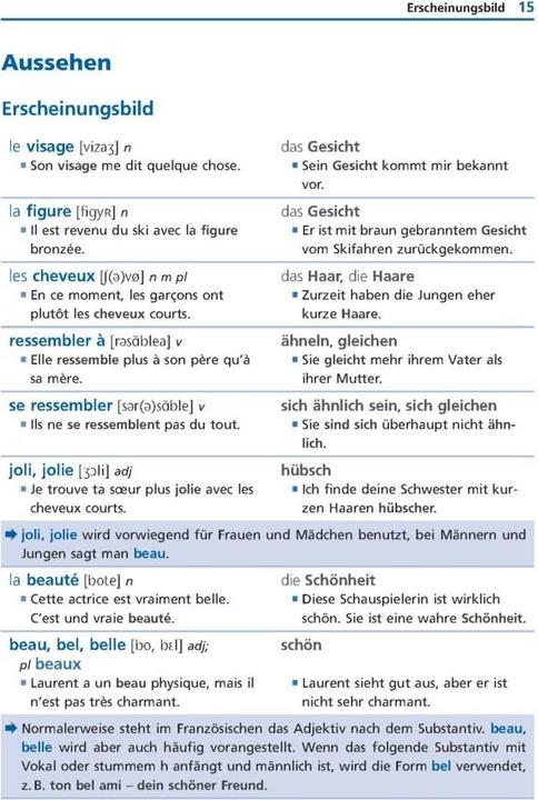 Actual product image Langenscheidt Grundwortschatz Französisch (German, French, 2023)