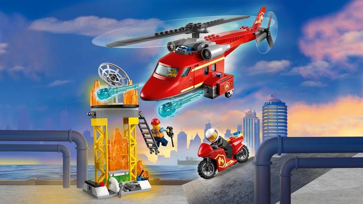Actual product image LEGO Fire Brigade Helicopter (60281, LEGO City)