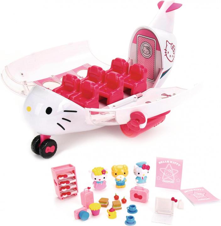 Actual product image Dickie Hello Kitty Jet Plane Playset