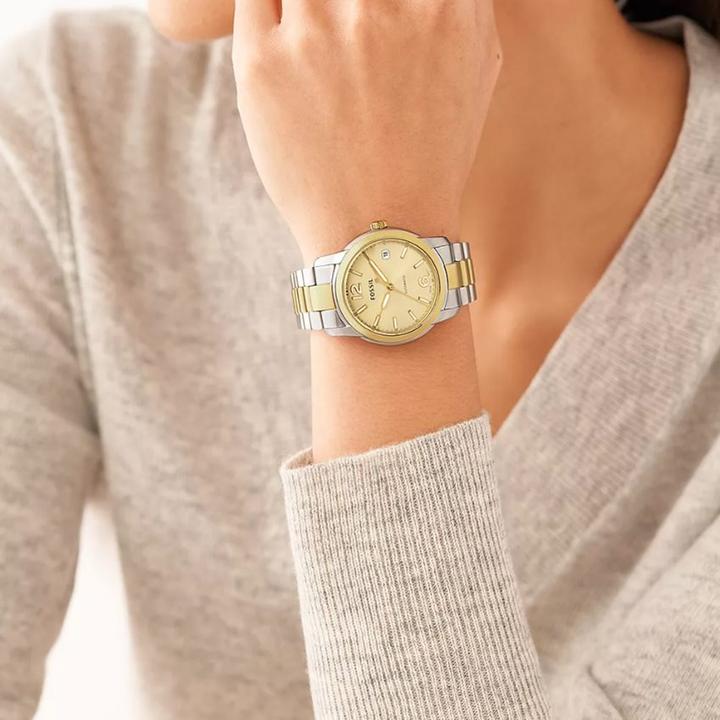 Actual product image Fossil Damenuhr Heritage (Analogue wristwatch, 38 mm)