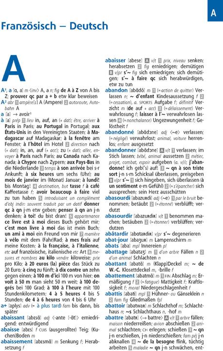 Actual product image Langenscheidt Abitur-Wörterbuch Französisch Klausurausgabe (German, French, 2025)