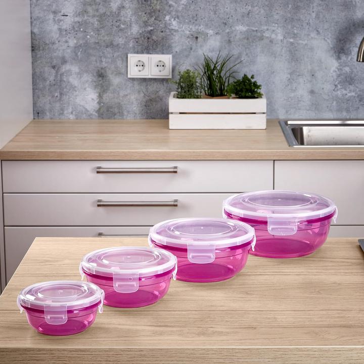 Actual product image Grizzly 4er Set Frischhaltedosen (0.80 l)