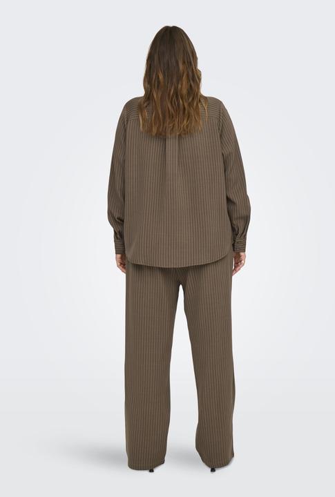 Image du produit Only Coupe décontractée col mandarin manches avec bouton chemise (44)