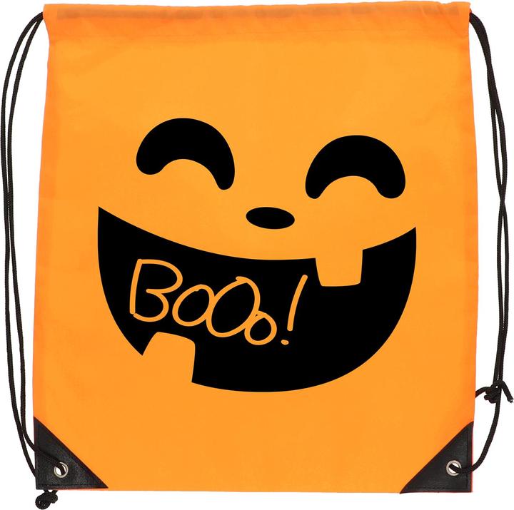 Folat Rucksack mit Kordelzug - Halloween BoOo! - 33 x 39 cm