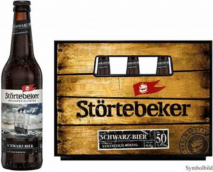 Störtebeker Schwarz-Bier (20 x 50 cl)