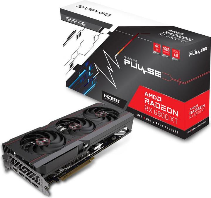 Actual product image Sapphire Pulse Radeon RX 6800 XT Gaming (16 GB)