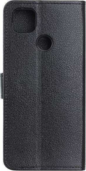 Actual product image MU Classic Litchi Leather Bookcover Series (Motorola Moto G9 Power)