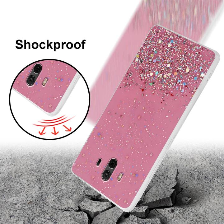 Image du produit Cadorabo Couverture TPU paillettes scintillantes (Huawei Nova 2i)