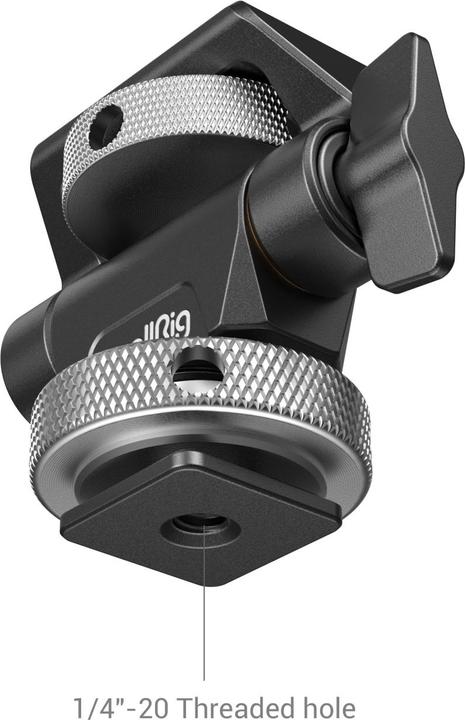 Immagine prodotto SmallRig Supporto per monitor orientabile e regolabile in inclinazione con attacco a slitta fredda (Accessori per monitor)