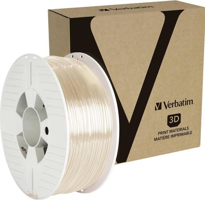 Immagine prodotto Verbatim FILAMENTO 3D PET-G 2.85MM TRANS (PETG, 2.85 mm, 1000 g, Trasparente)