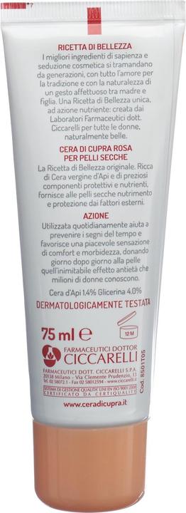 Actual product image Cera di Cupra pink (75 ml, 24h cream)