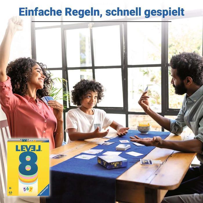 Produktbild Ravensburger Level 8 Kartenspiel (Niederländisch, Italienisch, Deutsch, Französisch, Multilingual)