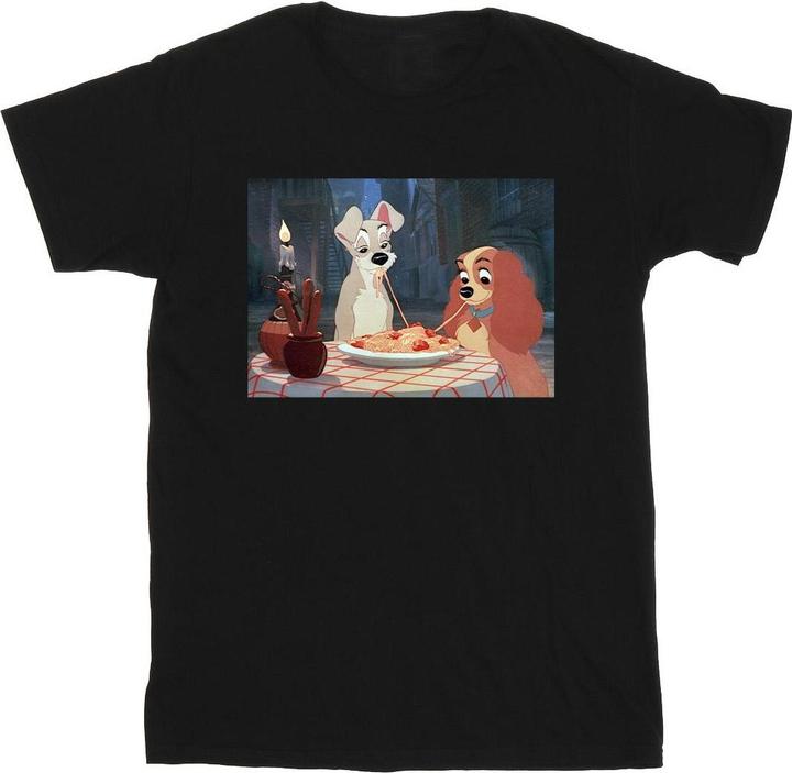 Immagine prodotto Disney Lady And The Tramp Spaghetti Photo Maglietta Uomo (3XL)