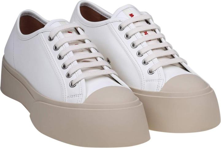Image du produit Marni pablo sneakers in white nappa (37)