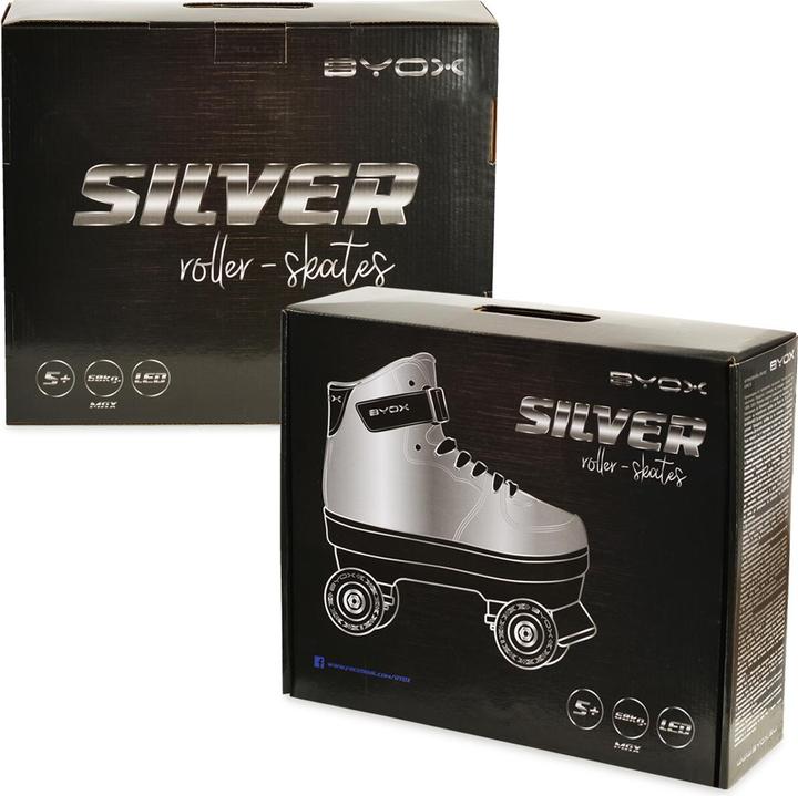 Produktbild Byox Rollschuhe Silver versch. Grössen (35)