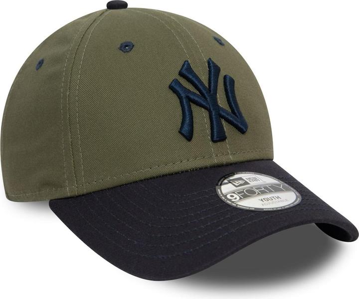 New Era 9Forty Kinder Youth Cap - New York Yankees Oliv (55, 56, 54 C)
