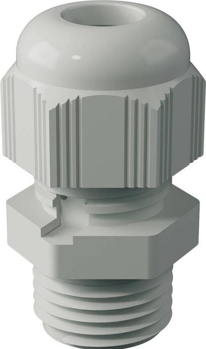 Produktbild Bopla 12004100 Kabelverschraubung M12 Polyamid 6 Lichtgrau (RAL 7035) 1 St. (Kabelbinder)