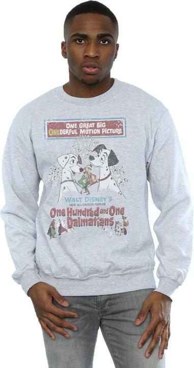 Produktbild Disney 101 Dalmatians Retro Poster Sweatshirt (M)