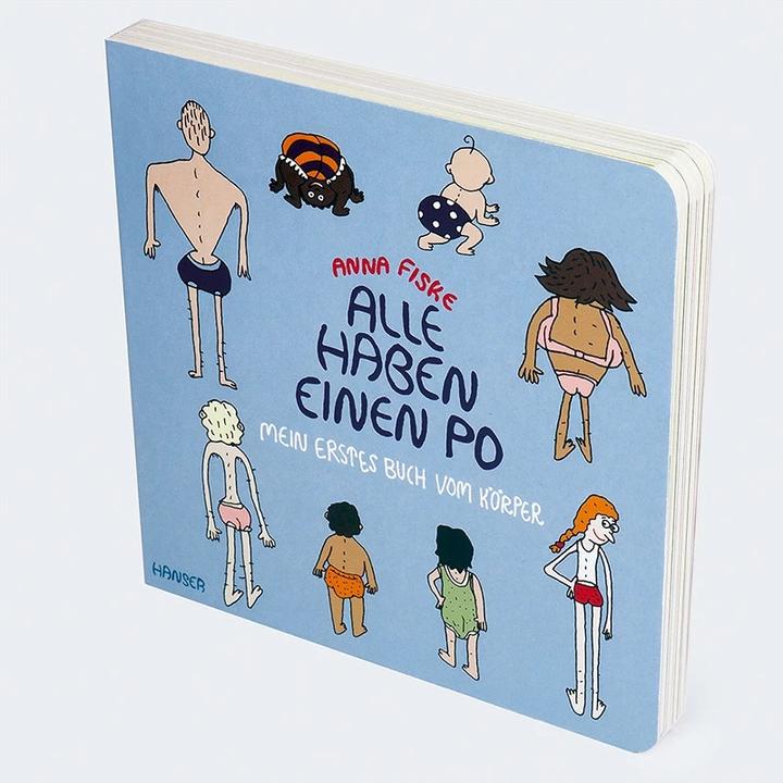 Produktbild Alle haben einen Po - Mein erstes Buch vom Körper (Pappbilderbuch) (Deutsch)