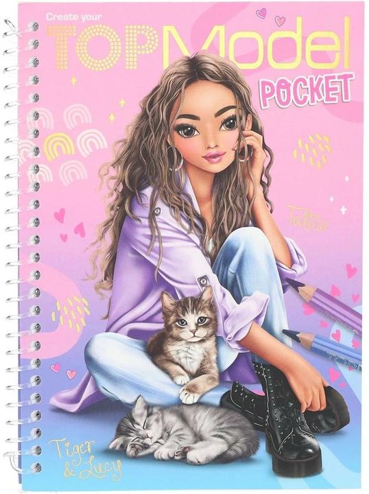 Top Model TOPModel - Pocket Colouring Book ( 0412726 )