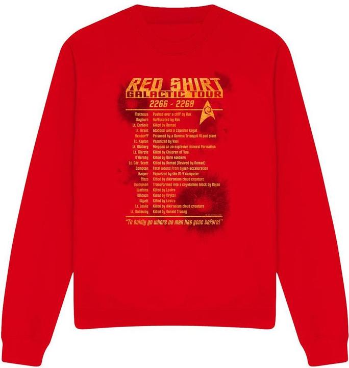 Red Shirt Tour Sweatshirt