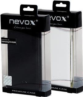 Actual product image Nevox RELINO Case for Samsung Galaxy S3 i9300 i9305 Flip case, white-green, Blister (Samsung Galaxy S3)
