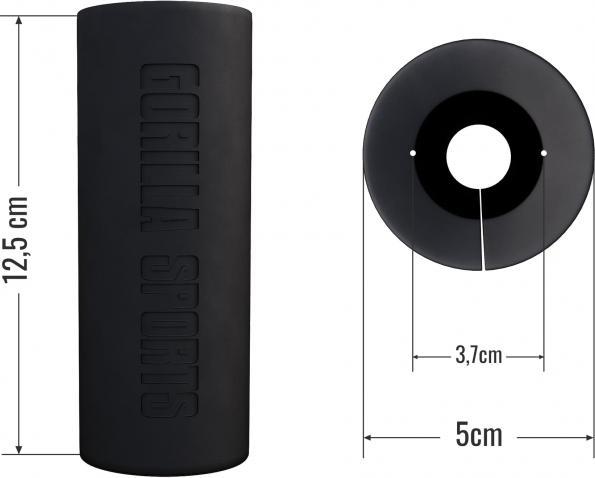 Image du produit Gorilla Sports Poignées d'haltères en silicone