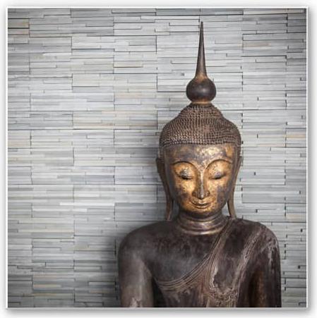Image du produit Trenddeko Bouddha de Thaïlande - carré (70 x 70 cm)