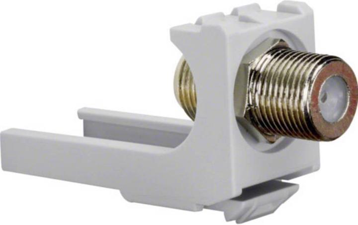 Hager Modulo KOAX presa F/ FB (Accoppiamento di rete)
