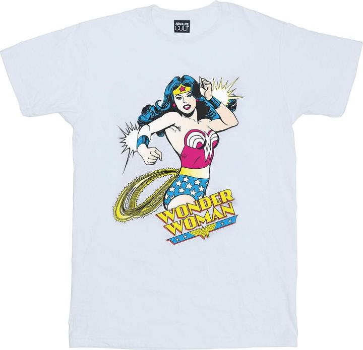 Actual product image Wonder Woman Womens/Ladies Lasso Cotton T-Shirt (L)