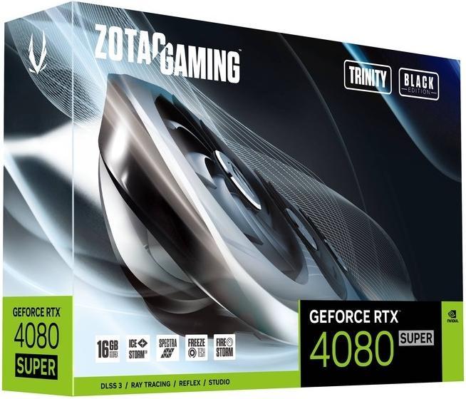 Actual product image Zotac GeForce RTX 4080 SUPER Trinity Black Edition (16 GB)