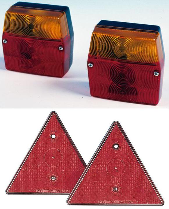 Produktbild Funktionsleuchten Set für Anhänger, Wohnmobile, LKWs, Traktoren