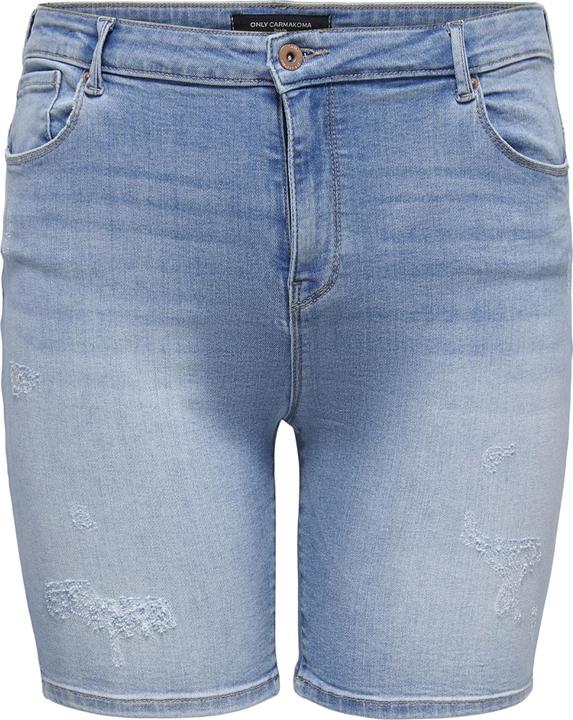 Produktbild Only Curvy CARLaola Reg Destroyed Jeansshorts (44)