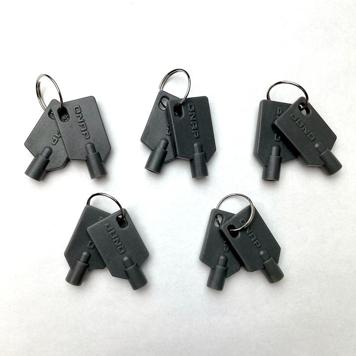 Produktbild QNAP Key for TRAY-25-BLK01 TRAY-25-BLK02 TRAY-35-BLK01 TRAY-35-WHT01 10pcs