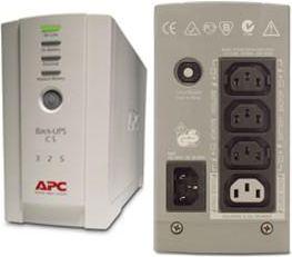Productafbeelding APC BACK-UPS CS 325VA 230V W/O SW Project (P) (325 VA, 210 W, Standby UPS)