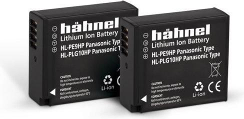 Actual product image Hähnel HL-PLG10, 2 camera battery replaces original battery DMW-BLG10E 7.2 V 1000 mAh (Rechargeable battery)
