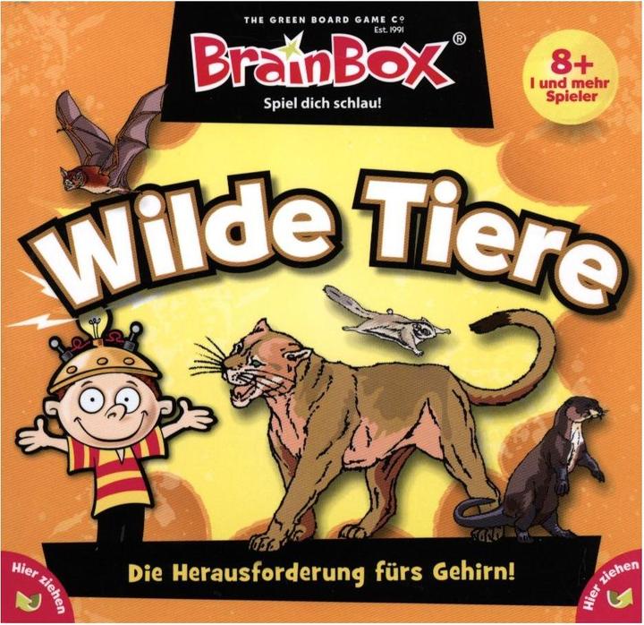 Produktbild Brainbox Brain Box- Wilde Tiere (Deutsch)