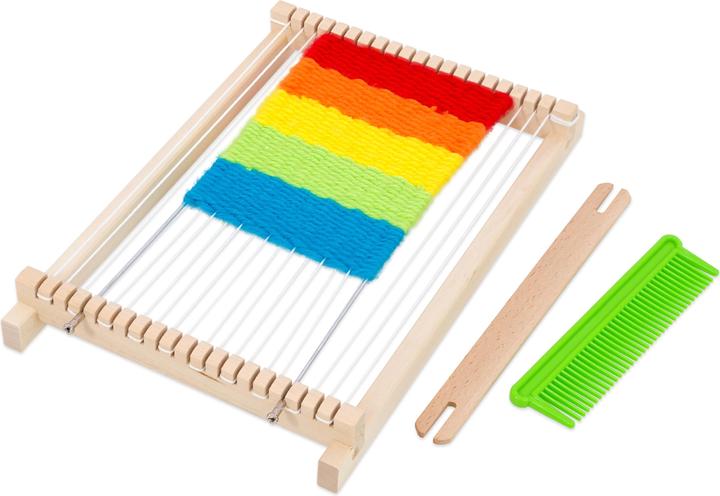 Image du produit Betzold Set : 10 cadres à tisser scolaires, largeur de tissage 16 cm