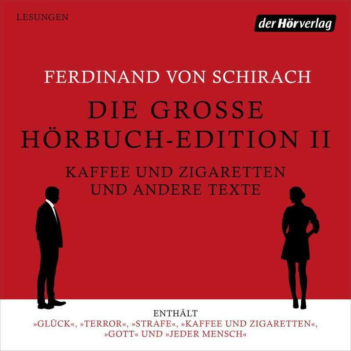 Immagine prodotto La Grande Edizione Audiobook II - Caffè e sigarette e altri testi (Bettina Kurth, Cathlen Gawlich, Bibiana Beglau, Jördis Triebel, Wolfgang Stockmann, Tedesco)