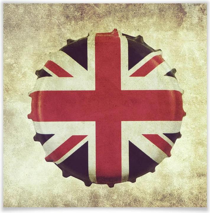 Actual product image Trenddeko British crown cork (70 x 70 cm)