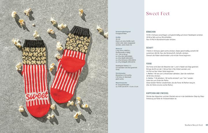 Produktbild Bunte Socken und witzige Handschuhe stricken (Deutsch, Andrea Hoedt-Konken, 2024)