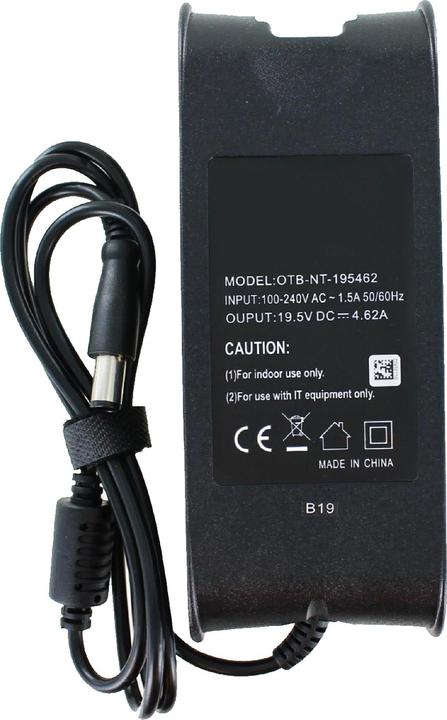 Actual product image AGI 9682 - Notebook - indoor - 100-240 V - black - DELL XPS M1530 - 150 mm (90 W)